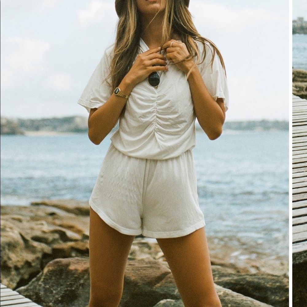 White romper